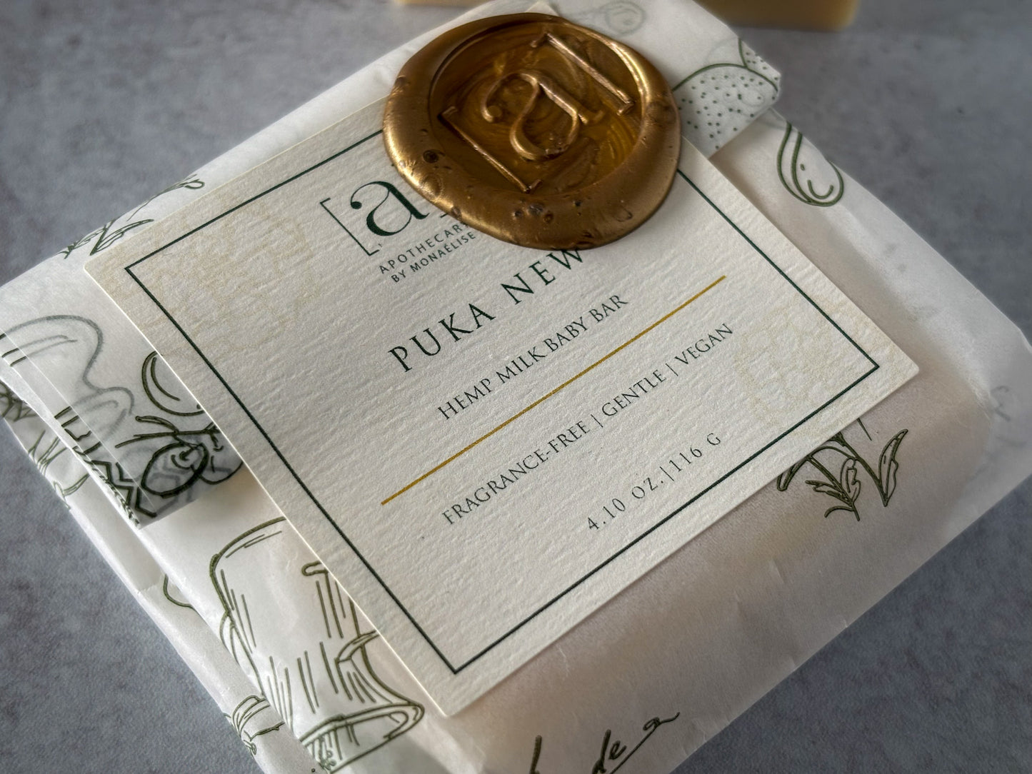 Puka New - Hemp Milk Baby Bar