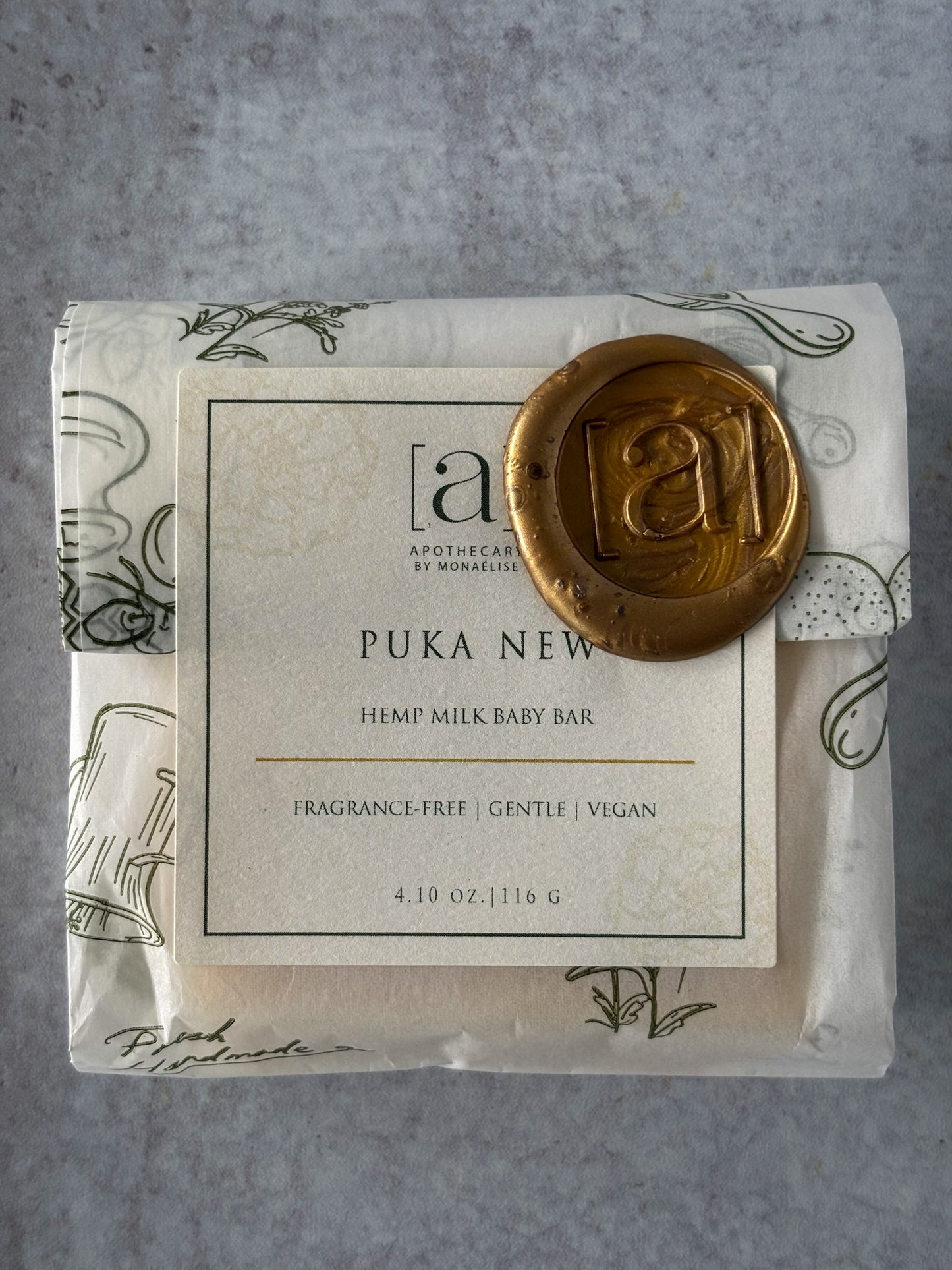 Puka New - Hemp Milk Baby Bar