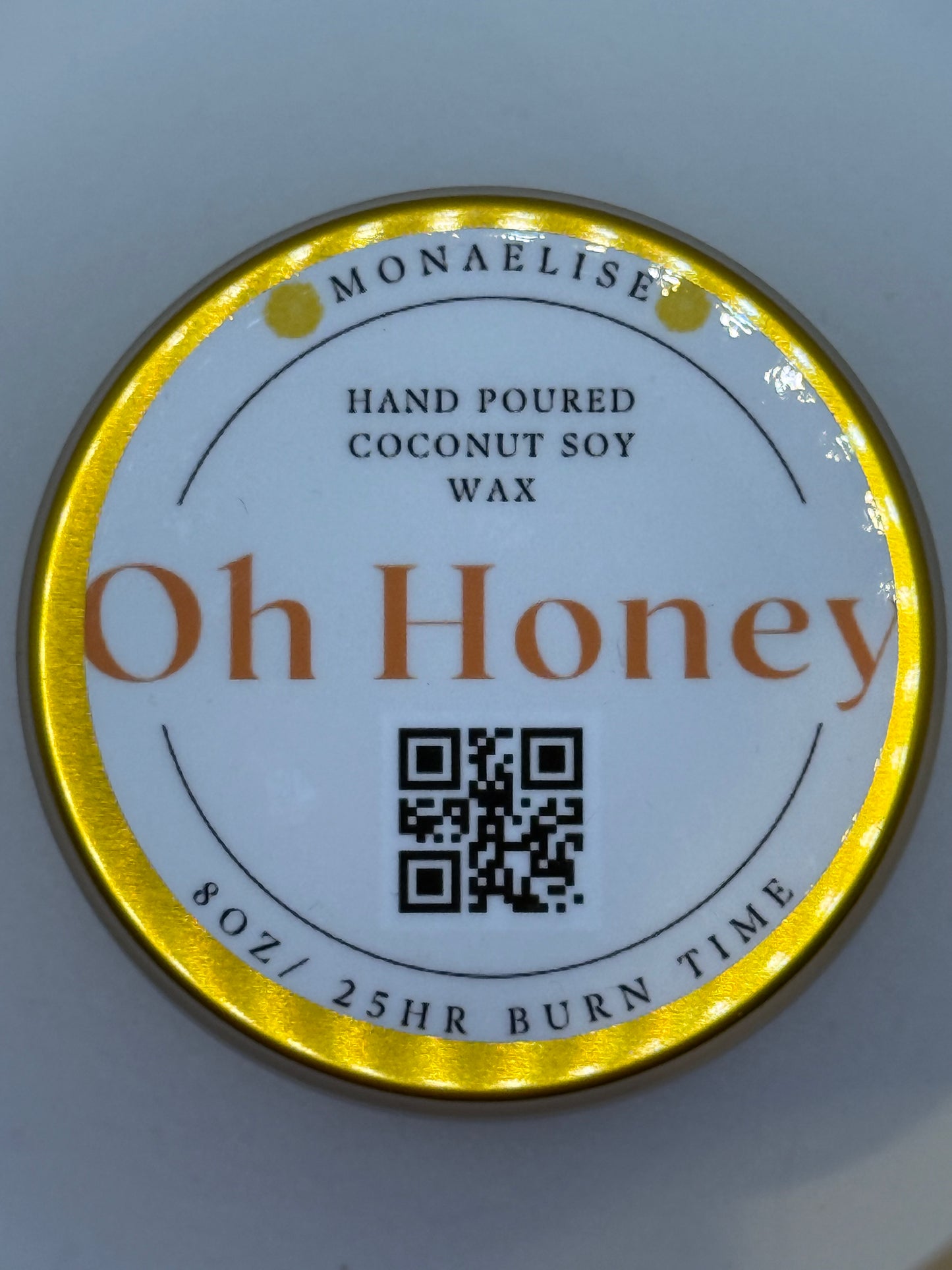 Holiday scented candles