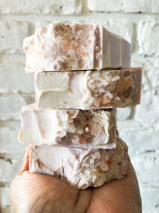 Lemongrass + Pink Himalayan Salt Bar