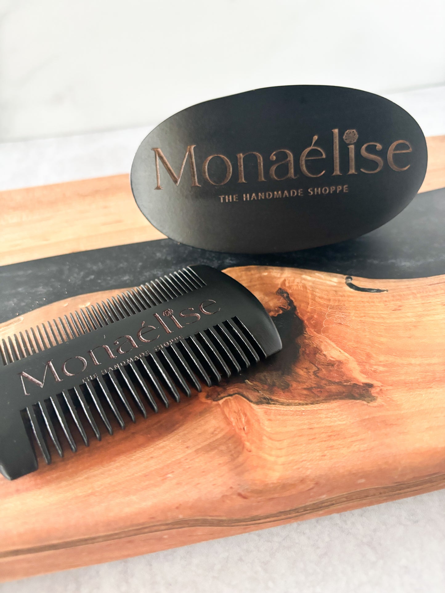 Beard Brush and Comb Set