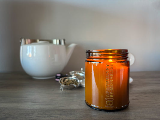 Bergamot Black Tea | Coconut Apricot Wax Candle